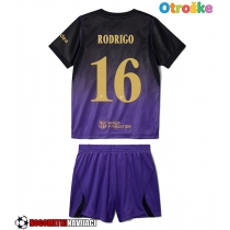 Otroške Nogometnih dresov Barcelona Rodri Hernandez #16 Gostujoči 2026-27 Kratki rokavi (+ hlače)